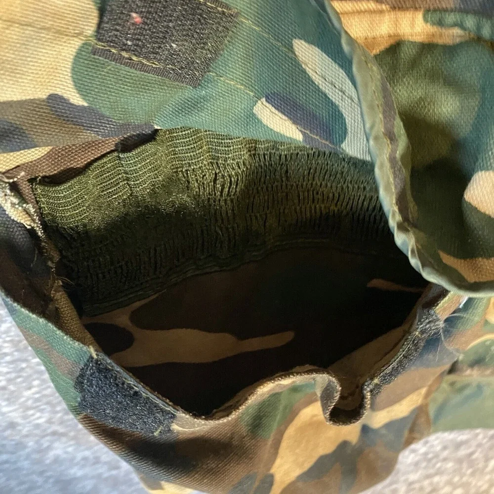 VTG Duck Camo Game Winner Shooting Vest Mens Medium Hunting Sportswear Quilted